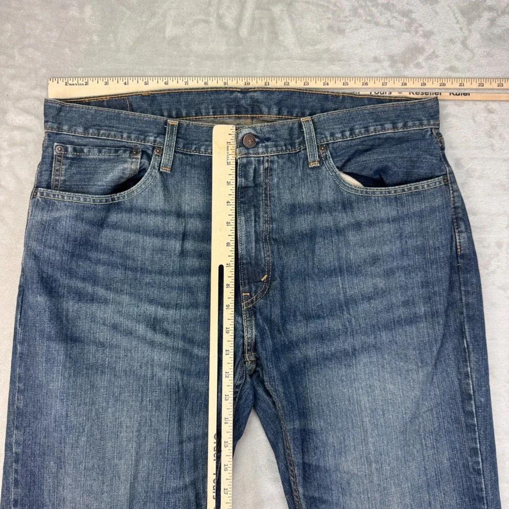 Levi 559 Jeans Mens 38x32 Blue Relaxed Straight Baggy Classic Denim Casual Pants